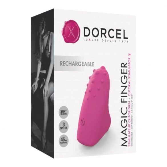 Dorcel Magic Finger - Akkubetriebener Fingervibrator (Pink) 