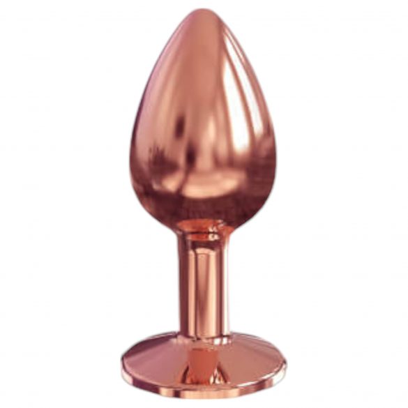 Dorcel Diamond Plug S - Aluminium Analdildo - klein (Roségold) 