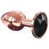 Dorcel Diamond Plug S - Aluminium Anal Plug - Klein (Roségold)