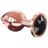 Dorcel Diamond Plug M - Aluminium Anal Plug - Mittel (Roségold)