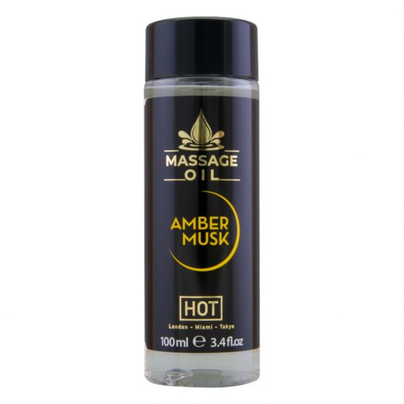 Amber Musk Warming Massage Oil (100ml) 