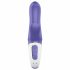 Satisfyer Magic Bunny - wasserdichter, akkubetriebener Vibrator mit Klitorisarm (blau) 