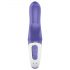 Satisfyer Magic Bunny - Wasserdichter Akku-Vibrator mit Klitoralarm (blau)