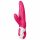 Satisfyer Mr. Rabbit - wasserdichter, akkubetriebener Vibrator mit Klitorisarm (pink) 