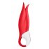 Satisfyer Power Flower - aufladbarer, wasserdichter Vibrator (rot) 