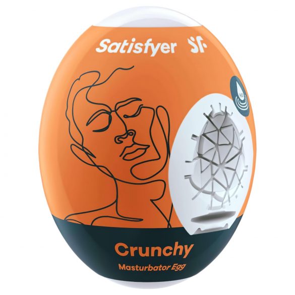 Satisfyer Egg Crunchy - Lustvolles Masturbationsei (1 Stk.)