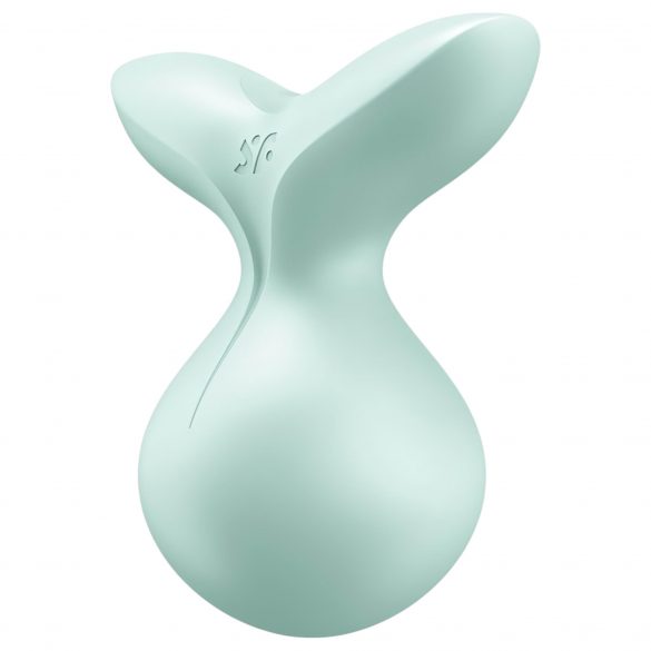 Satisfyer Viva la Vulva 3 - Akku-betriebener, wasserdichter Klitorisvibrator (Minze) 