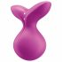 Satisfyer Viva la Vulva 3 - wiederaufladbarer, wasserdichter Klitorisstimulator (Violett)