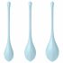 Satisfyer Yoni Power 2 - Liebeskugel Set - Blau (3 Teile) 