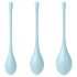 Satisfyer Yoni Power 2 - Blaue Geishakugeln (3-teiliges Set)