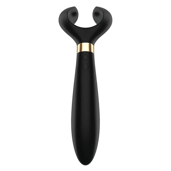 Satisfyer Endless Fun - wiederaufladbarer, wasserfester Paarvibrator (schwarz)