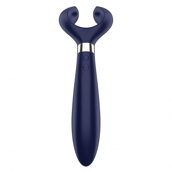 Satisfyer Endless Fun - wiederaufladbarer, wasserdichter Paarvibrator (blau) 