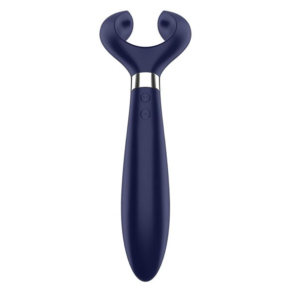 Satisfyer Endless Fun - wiederaufladbarer, wasserdichter Paarvibrator (blau)