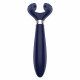 Satisfyer Endless Fun - wiederaufladbarer, wasserdichter Paarvibrator (blau) 