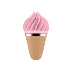   Satisfyer Sweet Treat - akkubetriebener, rotierender Klitorisvibrator (rosa-braun)