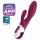 Satisfyer Heated Affair - Heizvibrator mit Stimulationsarm (rot)