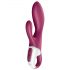 Satisfyer Heated Affair - Heizvibrator mit Stimulationsarm (rot)