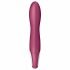 Satisfyer Big Heat - wiederaufladbarer, erwärmender G-Punkt Vibrator (rot) 