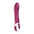 Satisfyer Big Heat - wiederaufladbarer, erwärmender G-Punkt Vibrator (rot) 