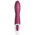 Satisfyer Big Heat - aufladbarer, wärmender G-Punkt-Vibrator (rot)