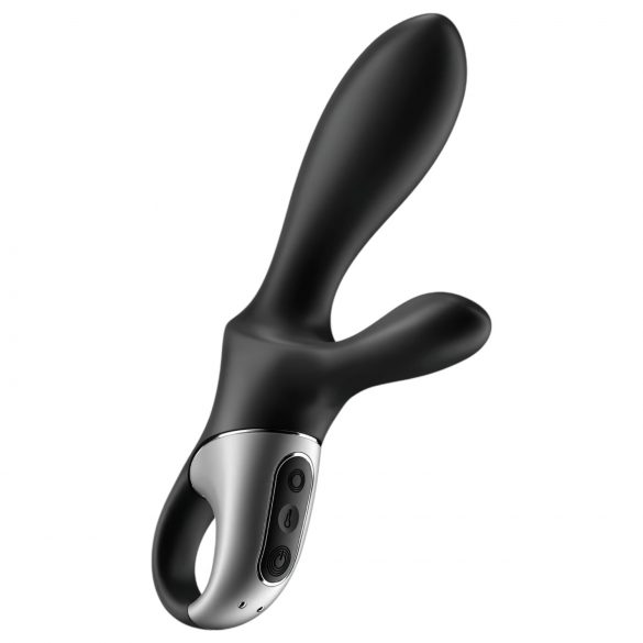 Satisfyer Heat Climax+ - intelligenter, wärmender Analvibrator mit Arm (schwarz)