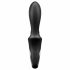 Satisfyer Heat Climax+ - intelligenter, beheizter Analvibrator mit Arm (Schwarz) 