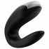 Satisfyer Double Spaß - intelligenter, wasserdichter, funkgesteuerter Paarvibrator (schwarz) 