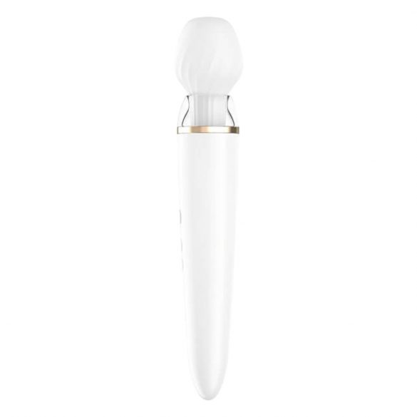 Satisfyer Double Wand-er - intelligenter Massagevibrator (weiß) 