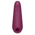 Satisfyer Curvy 1+ - intelligentes Luftwellen-Klitorisstimulator (rot) 