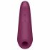 Satisfyer Curvy 1+ - intelligentes Luftwellen-Klitorisstimulator (rot) 