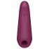 Satisfyer Curvy 1+ - intelligenter Druckwellen-Klitorisstimulator (rot)