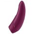 Satisfyer Curvy 1+ - intelligenter Druckwellen-Klitorisstimulator (rot)