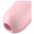 Satisfyer Curvy 2+ - intelligenter Luftwellen-Klitorisstimulator-Vibrator (rosa) 