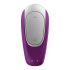 Satisfyer Double Fun - intelligenter, wasserdichter, drahtloser Paarvibrator (Lila) 