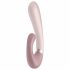 Satisfyer Heat Wave - intelligenter, beheizbarer Vibrator mit Arm (beige) 