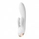 Satisfyer Double Flex - intelligenter, doppelter Klitorisvibrator (Weiß) 