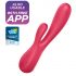 Satisfyer Mono Flex - intelligenter wasserdichter Vibrator (rot) 