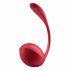 Satisfyer Shiny Petal - Funkferngesteuertes Vibro-Ei (Rot)