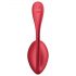 Satisfyer Shiny Petal - funkferngesteuertes Vibro-Ei (rot)