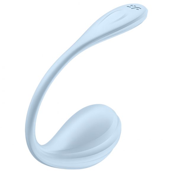 Satisfyer Smooth Petal - Smartes Vibrations-Ei (Blau)