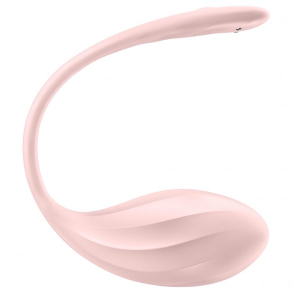 Satisfyer Ribbed Petal - Funk-Vibrations-Ei (rosa) 