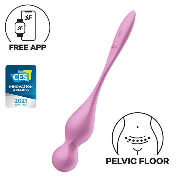 Satisfyer Love Birds 1 - Intelligente Vibro-Geishakugel (Pink)