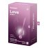 Satisfyer Love Birds 1 - intelligenter vibrierender Gecko-Ball (rosa) 