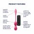 Satisfyer Love Birds 2 - intelligenter, vibrierender Liebeskugel (pink)