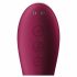 Satisfyer Dual Crush - wiederaufladbarer vaginaler und klitoraler Vibrator (rot) 