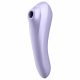 Satisfyer Dual Pleasure - intelligenter Luftdruck 2in1 Vibrator (Lila) 