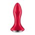 Satisfyer Rotator Plug 1 - akkubetriebener, perlenartiger Analvibrator (rot) 