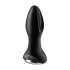 Satisfyer Rotator Plug 2 - Batteriebetriebener, perlenbesetzter Analvibrator (schwarz) 