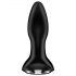 Satisfyer Rotator Plug 2 - wiederaufladbarer, perlenbesetzter Analvibrator (schwarz)