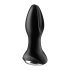 Satisfyer Rotator Plug 2 - Batteriebetriebener, perlenbesetzter Analvibrator (schwarz) 